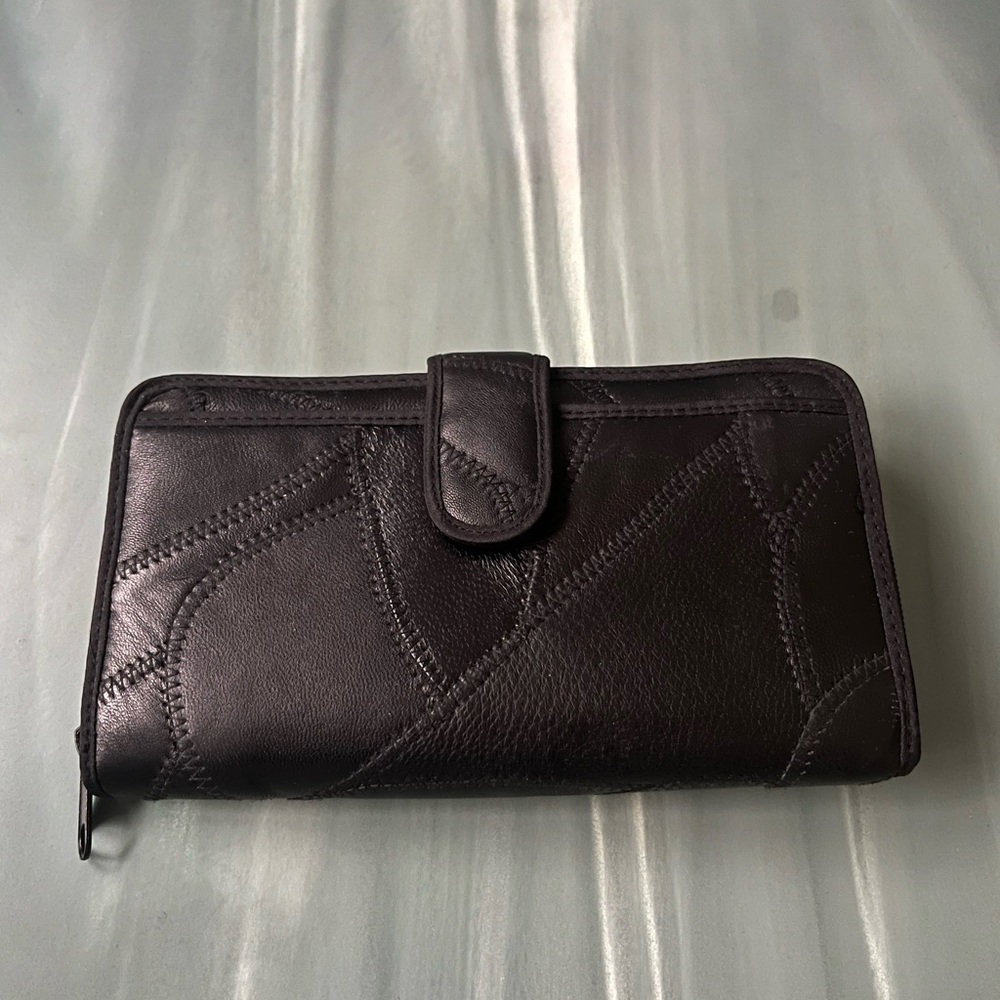 Black Leather Wallet